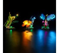 YEABRICKS Luz LED para 21342 Ideas The Insect Collection Building Blocks Model (juego de construcción no incluido)