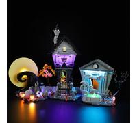 YEABRICKS Luz LED para 21351 Ideas Disney Tim Burton's The Nightmare Before Christmas Building Blocks Model (juego de construcción no incluido)
