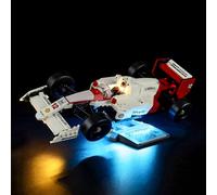 YEABRICKS Luz LED para Lego 10330 Icons McLaren MP4/4 & Ayrton Senna Bloques de construcción Modelo (Lego Set no incluido)