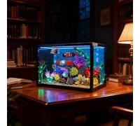 YEABRICKS Luz LED para Lego-10366 ICONS, modelo de bloques de construcción de acuario tropical (juego de construcción no incluido)
