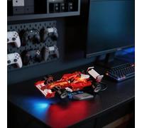 YEABRICKS Luz LED para Lego-11375 Icons Ferrari F2004 y Michael Schumacher Building Blocks Model (juego de construcción no incluido)