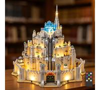 YEABRICKS Luz LED para Lego 11377 Icons El Señor de los Anillos: Minas Tirith Building Blocks Model - Regalo para coleccionistas y aficionados (juego de construcción no incluido)