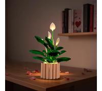 YEABRICKS Luz LED para Lego-11504 Botanicals Peace Lily Building Blocks Model (juego de construcción no incluido)