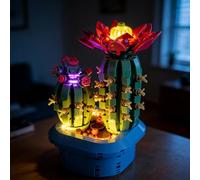 YEABRICKS Luz LED para Lego-11509 Botanicals - Modelo de bloques de construcción de cactus florecientes (juego de construcción no incluido)