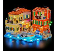YEABRICKS Luz LED para Lego-21359 Ideas Italian Riviera Building Blocks Model (juego de construcción no incluido)