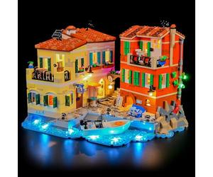 YEABRICKS Luz LED para Lego-21359 Ideas Italian Riviera Building Blocks Model (juego de construcción no incluido)