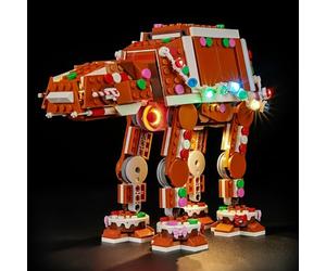 YEABRICKS - Luz LED para Lego-40806 Star Wars Gingerbread at-at Walker (juego de construcción no incluido)