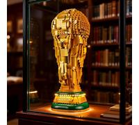 YEABRICKS Luz LED para Lego-43020 Editions Sets FIFA World Cup Official Trophy Building Blocks Model (juego de construcción no incluido)
