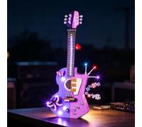 YEABRICKS Luz LED para Lego 43031EditionsOlivia Rodrigos Guitarra Bloques Modelo (Juego de bloques de construcción no incluido)