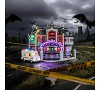 YEABRICKS Luz LED para Lego-76300 DC Arkham Asylum Building Blocks Model (juego de construcción no incluido)