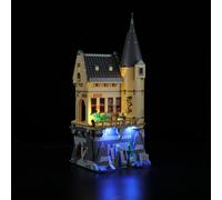 YEABRICKS Luz LED para Lego 76463 Harry Potter TM Castillo Hogwarts: modelo de bloques de construcción de ala de enfermería (juego de bloques de construcción no incluido)