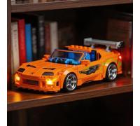YEABRICKS Luz LED para Lego 77260 Speed Champions The Fast and The Furious Toyota Supra MK4 Building Blocks Model - Regalo para coleccionistas y aficionados (juego de construcción no incluido)