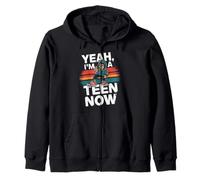 Yeah I'm a Teen Now Cool Style 13 Years Old Sudadera con Capucha