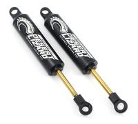 YEAH Racing 90 mm desierto Lagarto Dos Fase interior primavera Amortiguador Par Negro para 1/10 Crawler # ddl-090bk