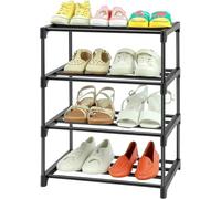 Yeahbo Zapatero Estrecho Entrada Recibidor 4 Niveles, Zapateros Plastico | Zapatero pequeño vertical, sapateira hall entrada, Organizador de Zapatos, Zapatera para Habitación Shoe Rack