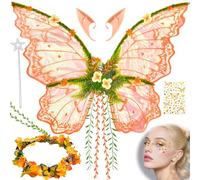 YeahBoom Alas de Hada,Disfraz de Alas para Carnaval o Fiestas