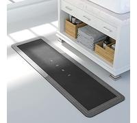 YeahBoom Alfombrilla de Suelo superabsorbente, 45 x 150 cm, antisuciedad, Alfombrilla de baño de Espuma viscoelástica, Alfombrilla de Microfibra Antideslizante (45 x 150 cm, despojos mortales)