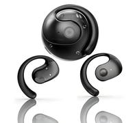 YeahBoom Auriculares con traducción en Tiempo Real Q10, Auriculares con traductor para más de 144 Idiomas Talkbuds para iOS y Android, Auriculares con traductor AI para Viajes, Negocios (Negro)