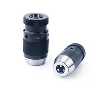 YEAHSO 1 Uds. Portabrocas B10 B12 B16 B18 0,5-6MM 1-10MM 1-13MM 1-16MM 5-20MM Compatible con máquina Herramienta CNC autoapriete Bloqueo automático (Color : B12(1-10mm))