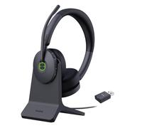 Yealink Auriculares WH68 Hybrid con soporte de carga ANC DECT