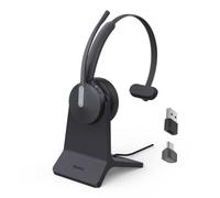 Yealink BH70 - Auriculares inalámbricos con Bluetooth y micrófono | 3 KI Mic Zoom&Teams Auriculares Certificados Inalámbricos, 35 Horas de Conversación, Flip Mute, BT5.3 USB C/A