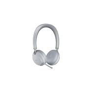 Yealink BH72 Teams - Auricular Bluetooth con Soporte de Carga, Color Gris Claro