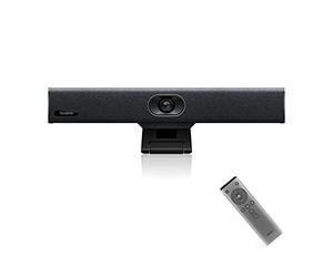 Yealink Cámara de videoconferencia USB 4K, gran angular de 120°, micrófono, altavoz, encuadre automático, para reuniones de PC, equipos de Microsoft y Zoom