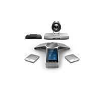 Yealink CP960-UVC80 - Kit de sala de conferencias - Cámara de videoconferencia UVC80 FullHD, altavoz de conferencia, mini PC y caja de gestión de cables, 2 micrófonos de expansión inalámbricos CPW90
