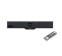 Yealink MeetingBar A10 - Cámara web 4K 120° gran angular con sistema operativo Android, sistema de videoconferencia con micrófono y altavoz, seguimiento de altavoces AI, fotograma automático, zoom de