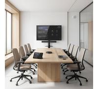 Yealink Pack de videoconferencia MTR Windows Yealink para sala mediana Kit MTR Windows con MVC S40-C5U, PA20, micrófono VCM36-W, pantalla iiyama 65”, soporte