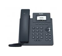 Yealink SIP-T30 Telé fono 1 cuenta SIP, SIN PoE, CON PSU Pantalla grá fica 2,3" 132 x 64-pixel 4 Soft Keys, con