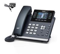 Yealink SIP-T44U-PSU 1301214-12 Cuentas VoIP. Pantalla a color de 2.8 pulgadas, adaptador de corriente PoE incluido