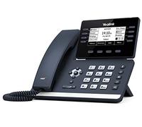 Yealink SIP-T53 - Teléfono IP (Gris, Terminal con conexión por cable, Botones, Escritorio/pared, En banda, Out-of band, Información SIP, LCD)