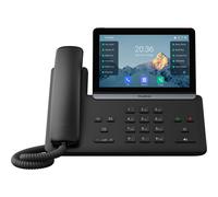 Yealink SIP-T88W Teléfono IP VoIP Negro con Pantalla Táctil y PoE