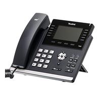 Yealink T46G - Teléfono VOIP con pantalla, color negro y plata