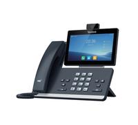 Yealink Yealink T58W Bluetooth + cámara Teléfono SIP con pantalla táctil ajustable de 7" y cámara