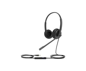 Yealink Telefonia UH34 Lite Dual UC - Auricular USB, Negro