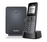 Yealink Yealink W71P Sistema de telefonía inalámbrica IP DECT de alto rendimiento, ideal para empresas que requieren flexibilidad y movilidad en las