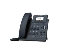 Yealink SIP-T30 Tel&eacute fono 1 cuenta SIP, SIN PoE, CON PSU Pantalla gr&aacute fica 2,3&quot 132 x 64-pixel 4 Soft Keys, con