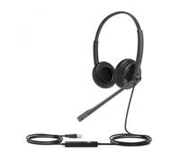 Yealink UH34 DUAL TEAMS auricular y casco Auriculares Diadema USB tipo A Negro