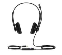 Yealink UH34 Lite Dual Teams Auriculares Alámbrico Diadema Oficina/Centro de llamadas USB tipo A Negro