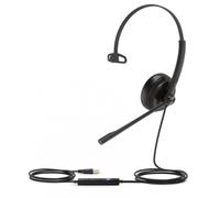 Yealink - UH34 Mono Teams Auriculares Alámbrico Diadema Oficina/Centro de llamadas USB tipo A Negro