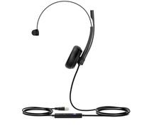 Yealink UH34 Mono Teams Auriculares Alámbrico Diadema Oficina/Centro de llamadas USB tipo A Negro
