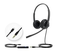Yealink UH34 SE Dual Teams - Auricular biaural con micrófono y USB Tipo A