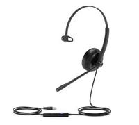 Yealink UH34 SE Mono Teams USB-A Auriculares Alámbrico Diadema Llamadas/Música USB tipo A Negro