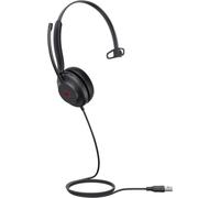 Yealink UH35 Mono Teams Auricular USB-A con adaptador USB-C certificado Teams...