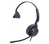 Yealink UH42 - Auriculares con cancelación de Ruido AI, Altavoz de 35 mm, Brazo de micrófono de 280°, Control en línea, Cable Duradero, Auriculares giratorios, Ideal para Oficina y Centro de Llamadas