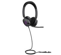 Yealink UH48 Dual Teams USB-C/A - kabelgebundenes Stereo Headset Zertifiziert für UC-Platformen