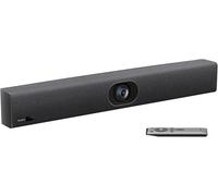 Yealink UVC40 E2 - Sistema de cámara USB para sala de conferencias Ultra-HD 4K, lente gran angular de 120°, 8 matrices de micrófonos integrados, seguimiento automático de altavoces y cámara web de