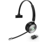 Yealink WH62 Mono - Auriculares de Diadema portátiles, Color Negro y Gris